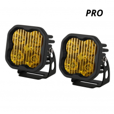 Diode Dynamics Stage Series 3" SAE Yellow Pro LED Pod (Pair)